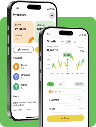 Dune Capitora trading platform with live market data